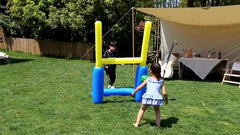 Inflatable Football Door Outdoor Family Interactive Game
