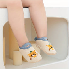 3 Pairs Non-slip Boat Socks for Baby Girls Kids