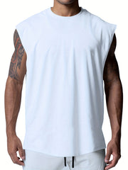 Men's Sleeveless Workout Tank Top Active Stretch Breathable Basketball Training