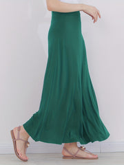 High Waist Maxi Skirt Casual Women's Clothing