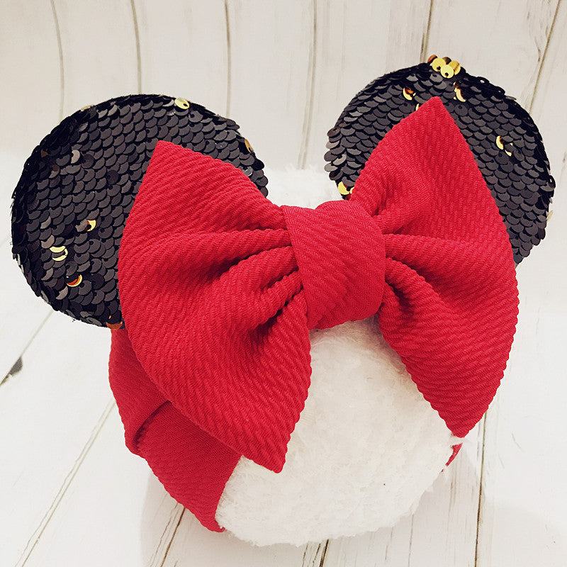Kids Bow Headband for Party Birthday Christmas