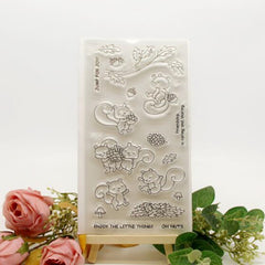 Squirrel Clear Stamp for Crafts