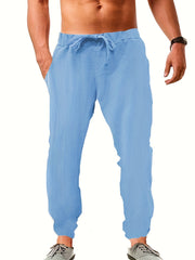Men's Comfy Joggers Loose Fit Drawstring Pants