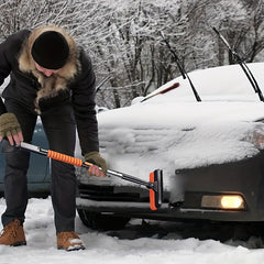 Retractable Aluminum Handle Car Emergency Snow Shovel