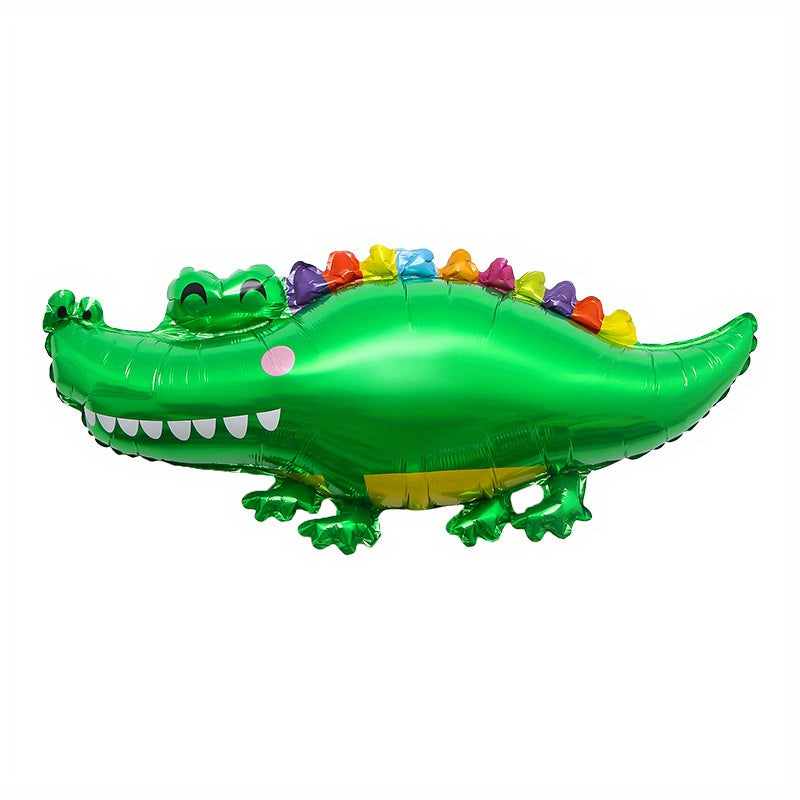 Crocodile Aluminum Foil Balloon for Kids Birthday Party Decoration