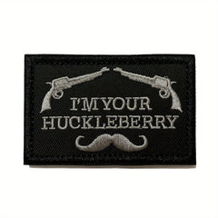 VALQST Huck Patch Embroidered Tactical Applique Morale Hook & Loop