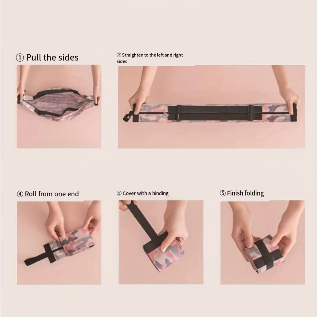Portable Single Shoulder Fitness Accordion Bag