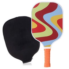 Striped Carbon Fiber Pickleball Racket Set Outdoor Sports