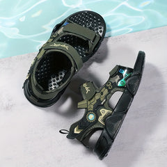 Boys Open Toe Sport Sandals Breathable Lightweight Sandals