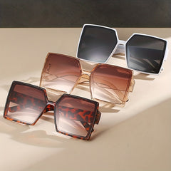 3 Pairs Large Square Sunglasses UV400 Sun Shades Glasses