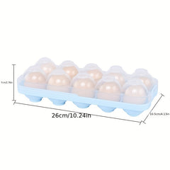Multipurpose Fridge Egg Storage Box Double Layer Lid