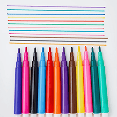 Bright Watercolor Pen Set for Painting & Highlighting