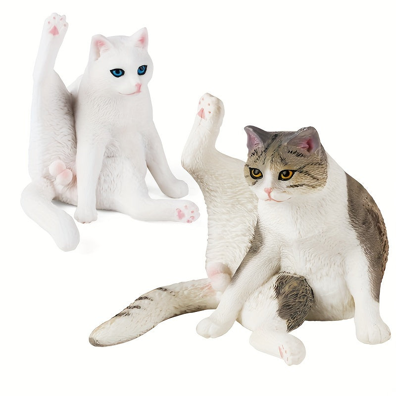 Cat Doll Toys Lift Legs Cat Doll Pet Kitten Toys Desktop Decoration
