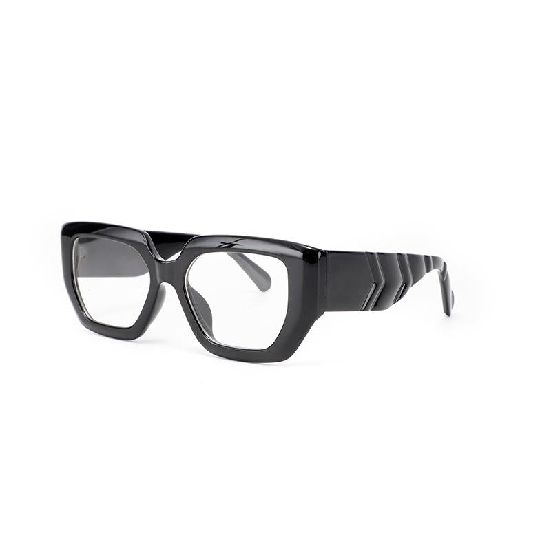 Square Frame Light Blocking Glasses for Women Unisex