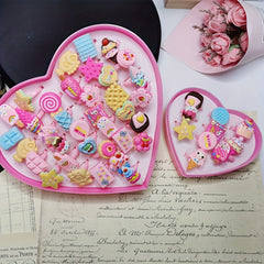 Heart Shaped Food Princess Ring for Girls