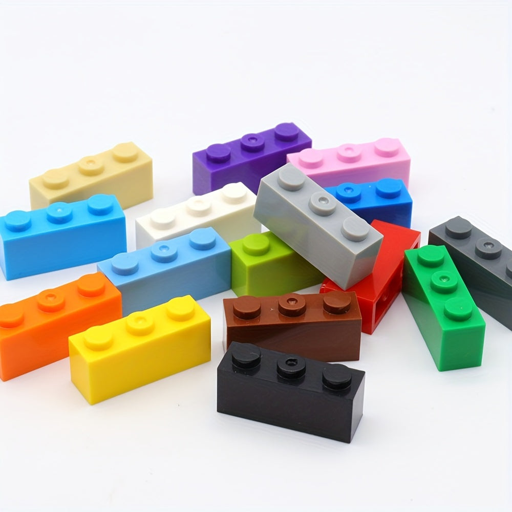20pcs Sixteen Colors Building Blocks High Wall Bricks DIY Scenery Toys