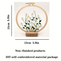 3D Embroidery Starter Kit for Beginners - Flower Patterns