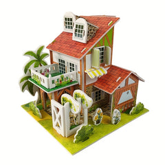 3D Model Puzzles for Kids - DIY Toy Kit for Christmas & Thanksgiving