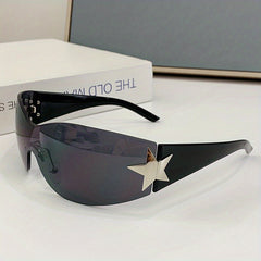 Men's Oversized Wrap Around Street Style Sunglasses