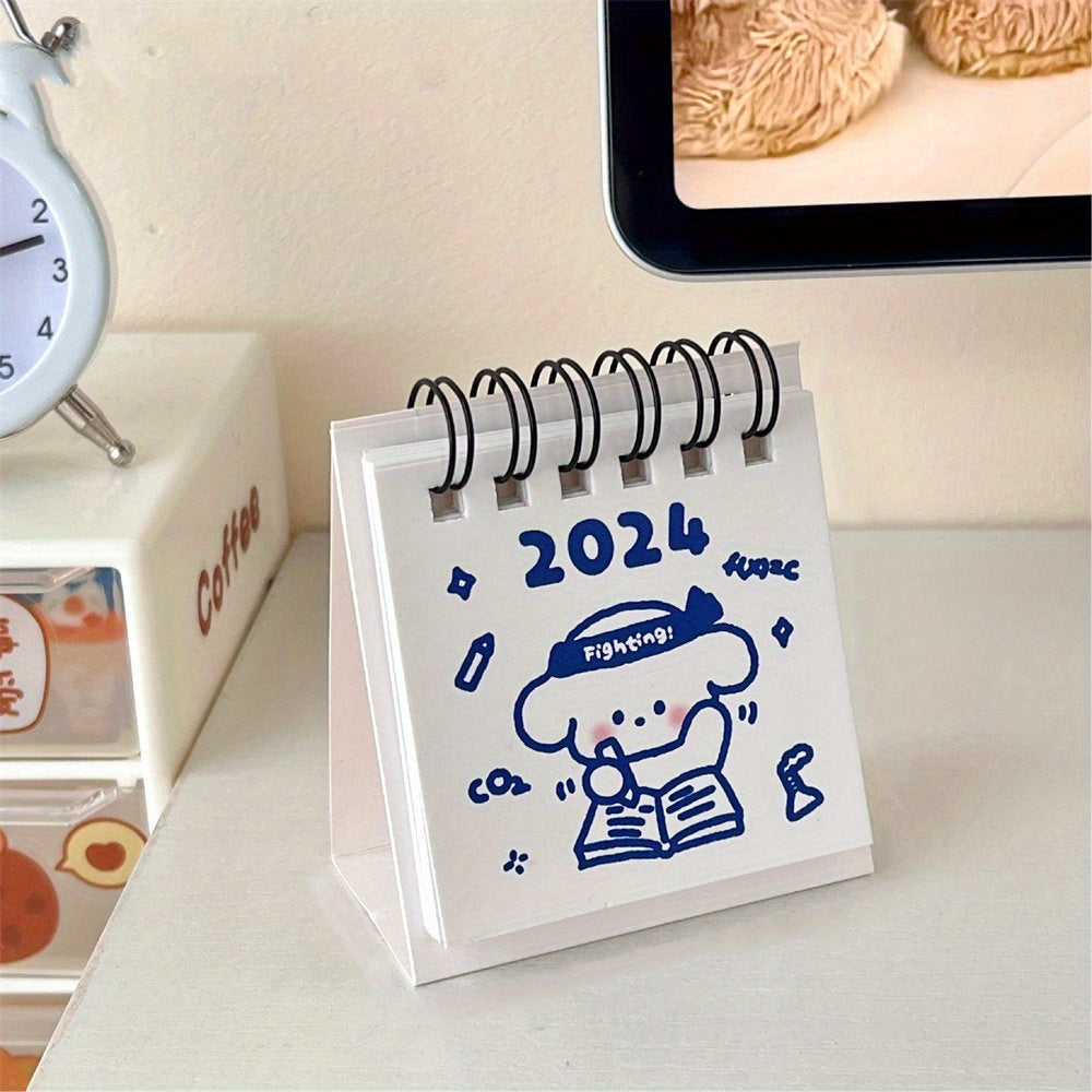 Cartoon Lucky Dragon Mini Desktop Calendar Book