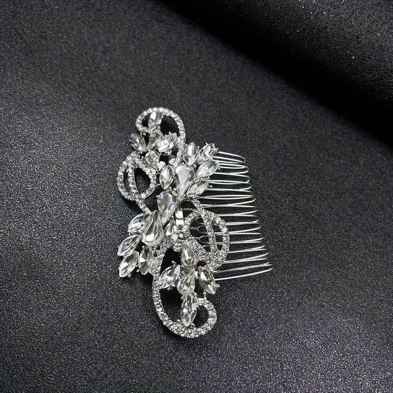 Crystal Hair Comb Bridal Insert Comb Head Decoration