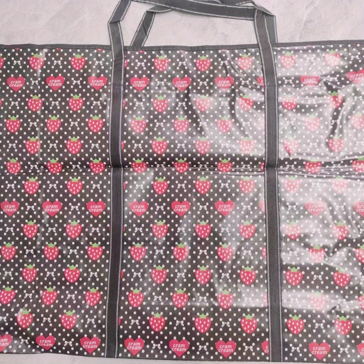 Heavy Duty Moving Bag With Reinforced Handles - Perfect for Storing Clothes