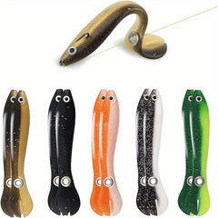 10pcs Soft Bionic Loach Baits for Fresh & Saltwater Fishing