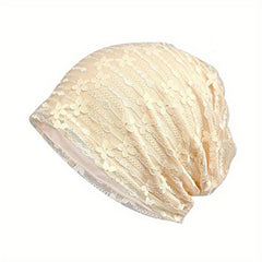 Lace Baggy Slouchy Beanie Chemo Cap Women Lightweight Skullies Cap