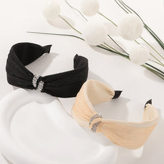 Knotted Rhinestone Hair Hoop for Girls