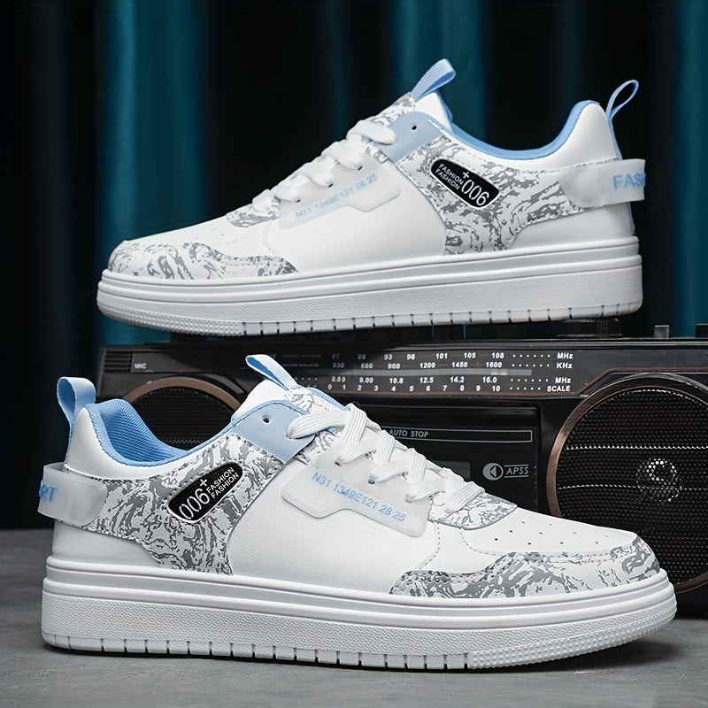 Anime Print Skate Shoes Non Slip Sneakers for Men