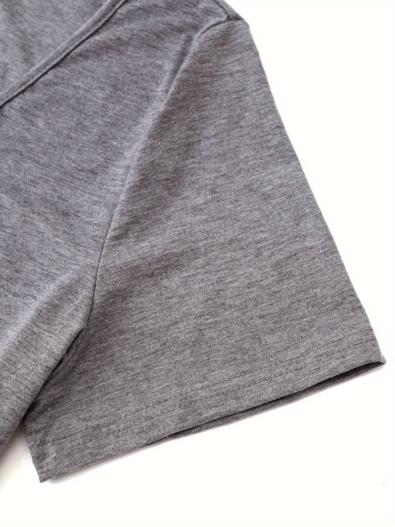 Solid Round Neck Cami Top & Tee Set
