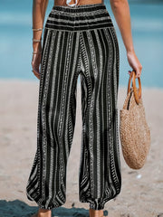 Floral Print Joggers Drawstring Pants