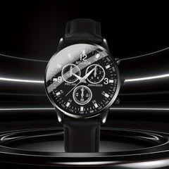 Unisex Casual Luminous Round Pointer Quartz Watch