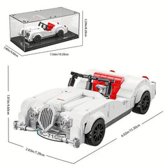 313pcs Sports Car Building Block Toy Kit with Display Box