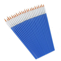 10pcs Painting Brushes For Handcraft Arts And Craft