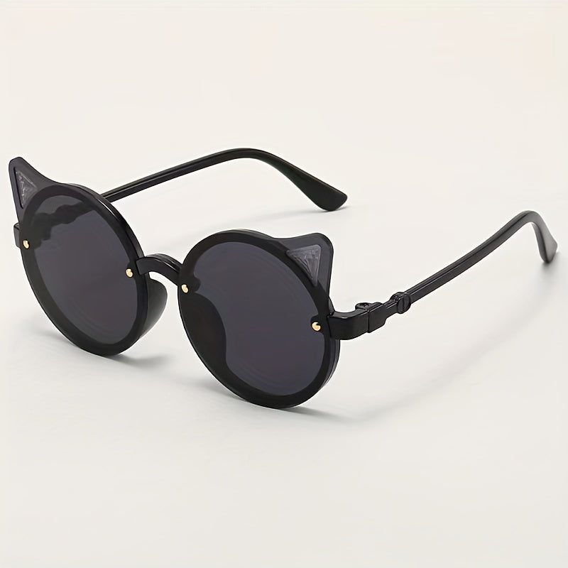 2pcs Boys' Cartoon Cat Ears Sunglasses Party Holiday Eyewear