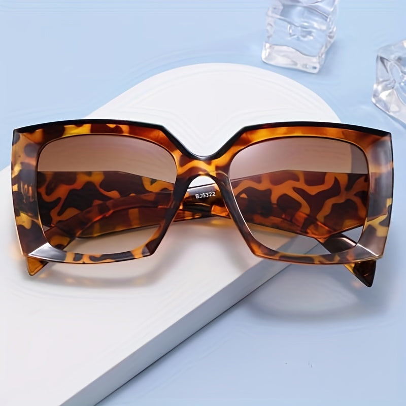 Men's Polygonal Sunglasses Large Frame Polarized Eyewear
