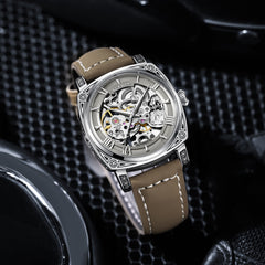 Student's Automatic Mechanical Hollow Watch Waterproof