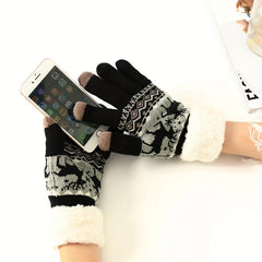Winter Touchscreen Gloves Warm Lined Texting Glove for Women