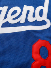 Athletic Letter Number 8 Graphic Sports T Shirt Memorial Baseball Jersey