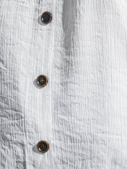 Button V-Neck Spaghetti Strap Top Backless Cami