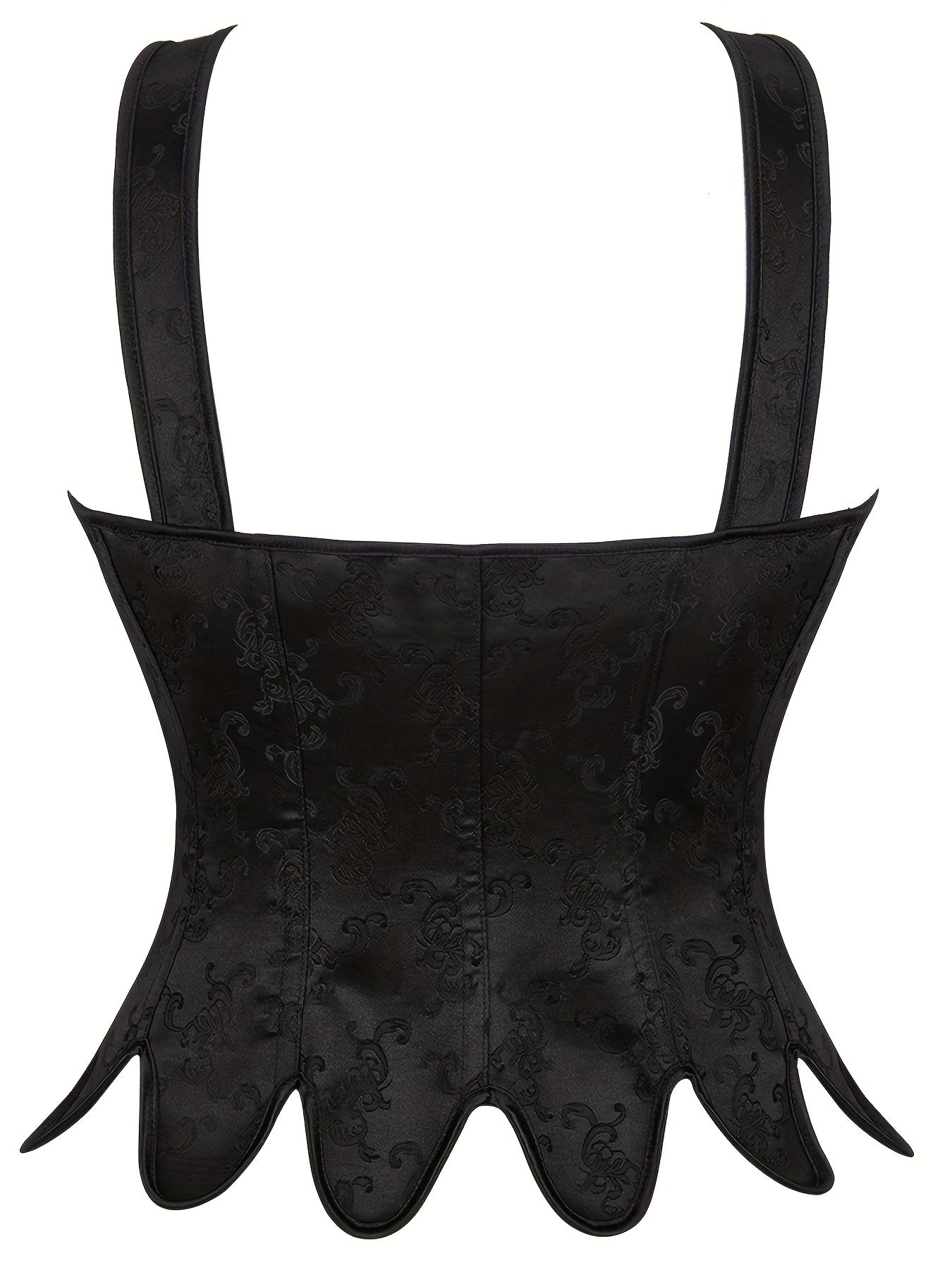 Waist Shaping Tied Shapewear Bustiers Gothic Corset Tank Top