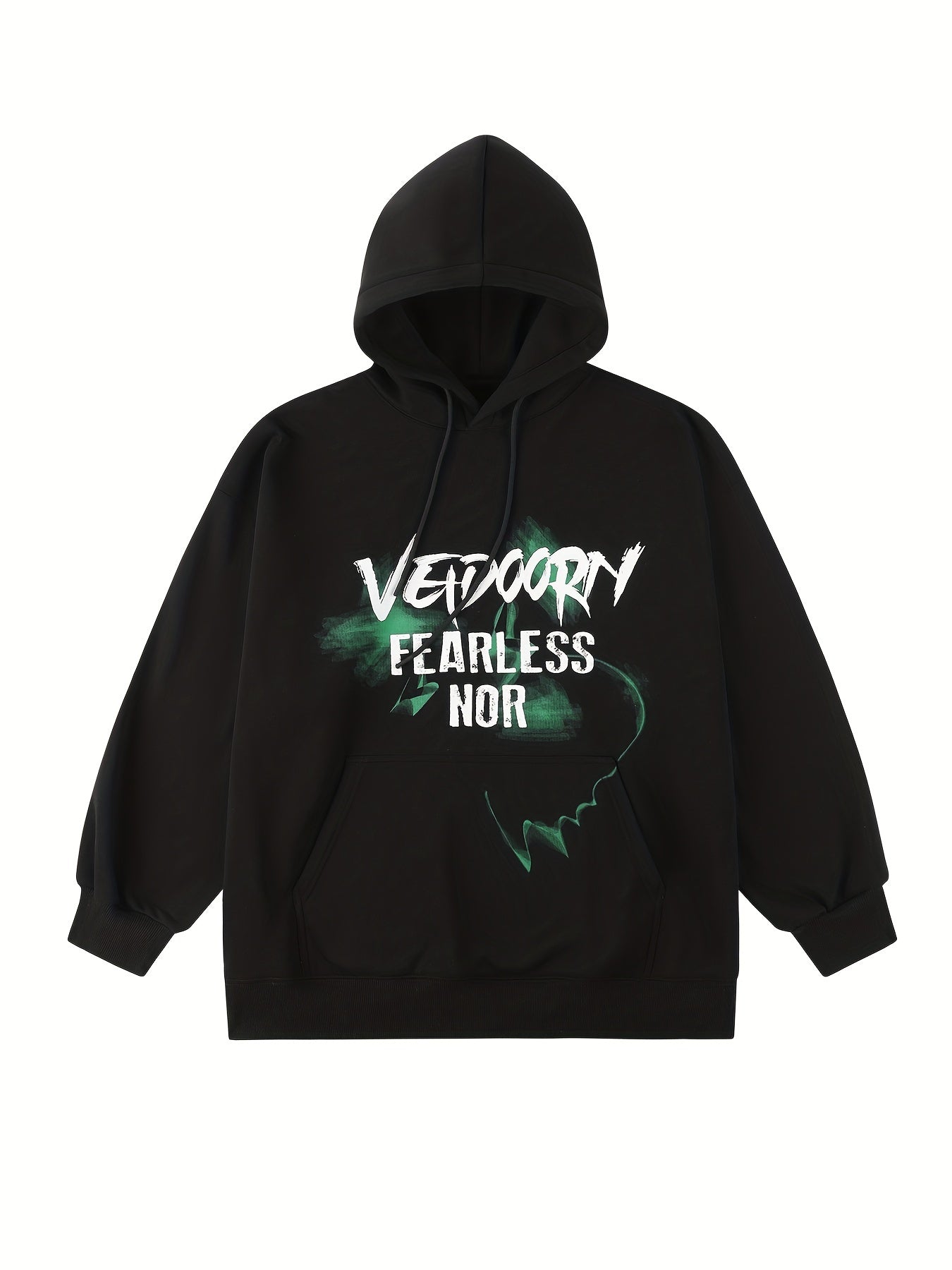 Men's Creative Letter Print Hoodie