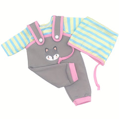Animal Pattern Doll Clothes Set for 12-16" Dolls