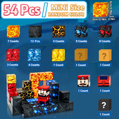 Magnetic Building Blocks Miner for Kids Toys STME Puzzle Imagination Toy