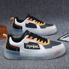 Men's Block Alphabet Detail Skate Shoes for Youth