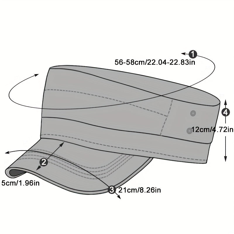 Men's Outdoor Sports Flat Cap