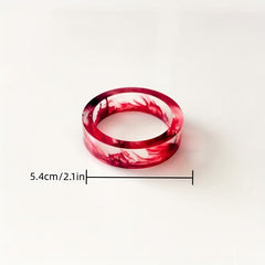 Halloween Ghost Blood Stained Ring in Various Sizes