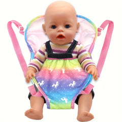 Baby Doll Backpack with Straps for 30-18 Inch Dolls