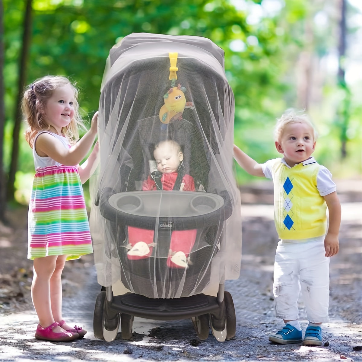 Mosquito Net For Stroller Crib Cradle Playpen Durable Machine Washable